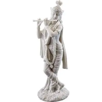 Marble Krishna Statue 